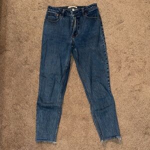 Abercrombie The Skinny High Rise Denim Curve Love